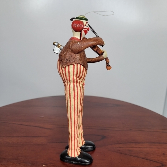 Vintage Rare MMA MCNY‎ Violinist Clown Ornament Circus Music Band Holiday Resin - Picture 6 of 14